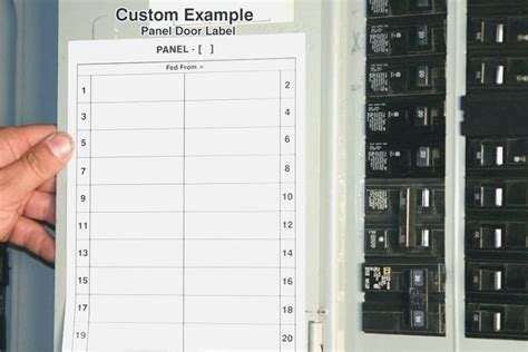 electrical panel box directory label|electrical panel labels template free.